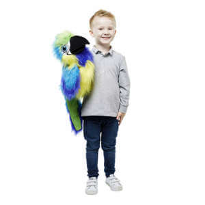 Puppet Company Large Blue & Gold Macaw